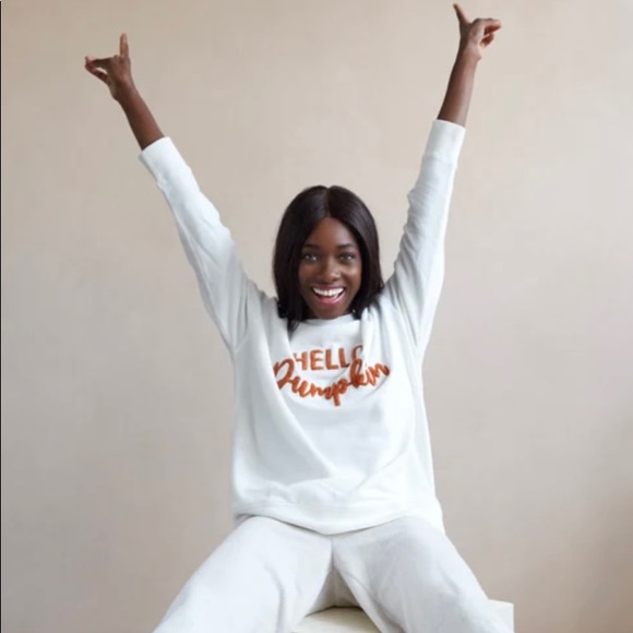 NWT Shiraleah “Hello Pumpkin” crewneck sweatshirt NWT size Medium - Picture 2 of 5